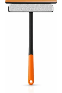 360 Derece Oynar Çift Başlıklı Çekçek Cam Temizleme Aparatı