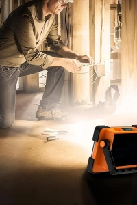 3600mAh Pil 4 Seviyeli Şarjlı Standlı LED