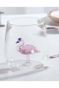 3D Flamingo Figürlü Kupa BARDAK