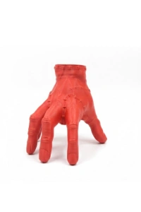 3D Modern Kırmızı El Obje 17x16 cm Ev ve Ofis Dekorasyonu