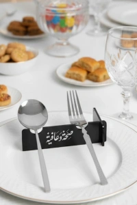 3D Özel Baskı 6’lı Kaşık Çatal Düzenleyici Dekoratif Stand