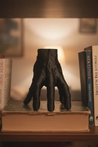 3D Siyah El Tasarım Dekor 27x22 cm Büyük Boy Statement Obje