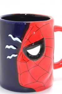 3D Spiderman Tasarımlı Porselen Kupa Bardak