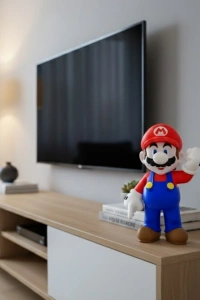 3D Süper Mario Dekoratif Biblo Koleksiyonluk Oyun Karakteri Figürü
