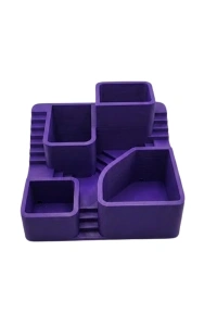 3D Tasarım Kaktüs Saksısı Çok Katlı Dekoratif Bitki Standı
