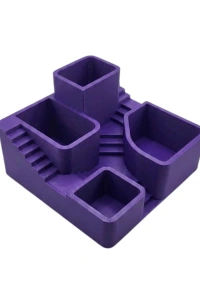 3D Tasarım Kaktüs Saksısı Çok Katlı Dekoratif Bitki Standı