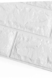 3D Tuğla Desenli Kendinden Yapışkanlı Duvar Paneli 58x38 cm