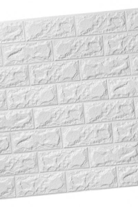 3D Tuğla Desenli Kendinden Yapışkanlı Duvar Paneli 58x38 cm