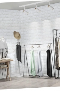 3D Tuğla Desenli Kendinden Yapışkanlı Duvar Paneli 58x38 cm