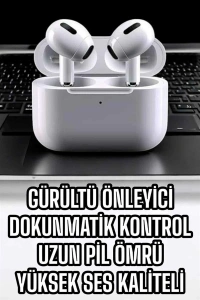 3.Nesil TWS Bluetooth Kulaklık Mikrofonlu ANC Özelliği Dokunmatik Kontrol