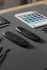 3’ü 1 Arada Kablosuz Hava Mouse Mini Klavye Kumanda