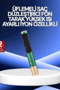 3’ü 1 Arada Saç Şekillendirme Seti – Kurutma, Düzleştirme, Tarama