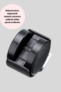 4 cm Kilitsiz Masa Ayağı Tekli Sessiz ve Akıcı Hareket