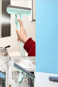 4 in 1 Spreyli Çek Çekli Camsil ve Fırça Aparatı