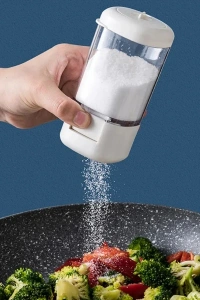 4lü Basmalı Baharatlık Tuzluk Seti