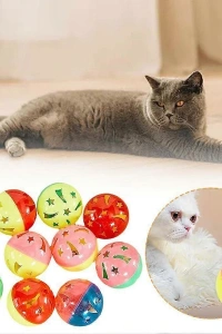 4lü Çıngıraklı Top Kedi Oyuncağı