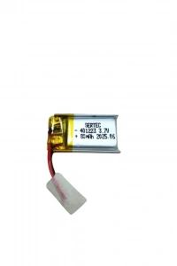 401223 3.7V 80 mAh Li-Polymer Pil (Devreli/1.5A)