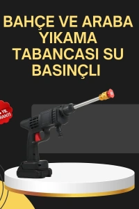 48V Şarjlı Basınçlı Yıkama Tabancası Köpük ve Çift Nozul 2025 Model