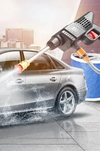 48V Şarjlı Çift Bataryalı Taşınabilir Basınçlı Yıkama Sulama Tabancası