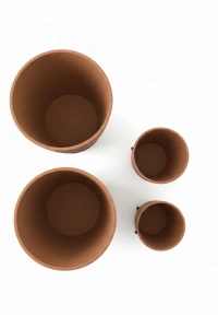 4LÜ VAZO KAHVERENGİ