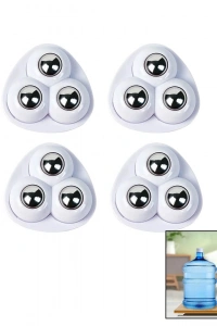 4PCS 3 BİLYA TEKERLEKLİ MOBİLYA EŞYA TAŞIMA APARATI 360°