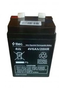 4V 6 AH Kuru Bakımsız Akü