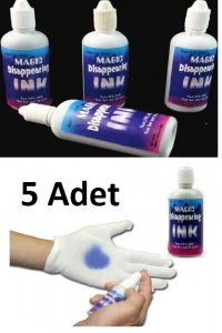 5 Adet Sihirli Şaka Mürekkebi