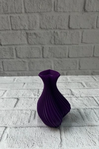 5 cm Mor Kalp Formlu Mini Vazo Modern Mini Dekor Ürünü