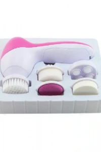 5 iN 1 Pilli Yüz Temizleme,Masaj ve Peeling Fırça seti