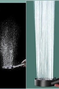 5 Kademeli Duş Başlığı Siyah