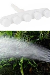 5 Kafalı Sulama Başlığı Yüksek Basınçlı Hortum Aparatı