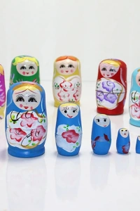 5li Ahşap Matruşka