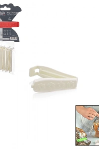 5li Poşet Klipsi Seti - Plastik - Poşet Kapatıcı