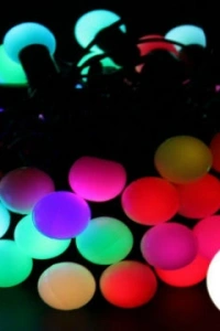 5 Metre 28 Mini Top RGB Led Siyah Kablo