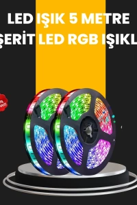 5 Metre Kumandalı Su Geçirmez Şerit LED