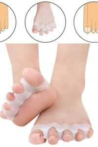 5 PARMAK AYIRAN GEÇMELI MAKARA BEYAZ RENK