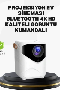 50 inç TV Deneyimli Projektör – Yakın Mesafede Geniş Görüntü