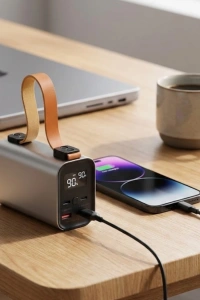 50000mAh Yüksek Kapasiteli Power Bank Çoklu Çıkışlı Fast Charge