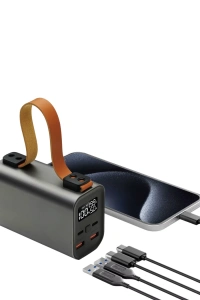 50000mAh Yüksek Kapasiteli Power Bank Çoklu Çıkışlı Fast Charge