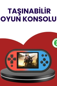 520 Oyunlu El Oyun Konsolu TV Bağlantılı HD LCD Ekranlı