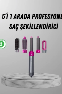5’i 1 Arada Saç Şekillendirici Set Kuaför Düzeyinde Performans ve Ergonomik Tasarım