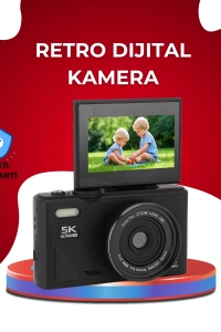 5K Ultra HD Kamera Gülümseme Algılama Otofokus 18x Optik Zoom