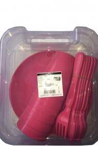 6 Kişilik Çantalı Piknik Seti