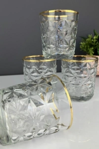 6lı Kristal Meşrubat Bardağı 300 ml