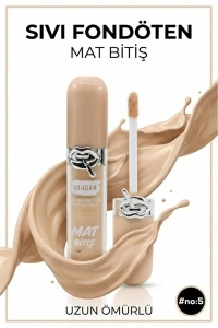 6lı Mat Bitişli Fondöten Seti