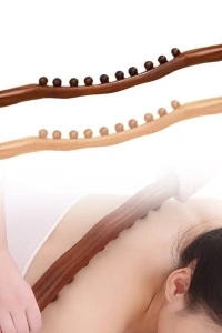60 cm Doğal Ahşap Masaj Sopası