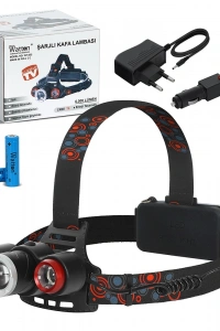 6000 Lümen Şarjlı Kafa Lambası WT-632