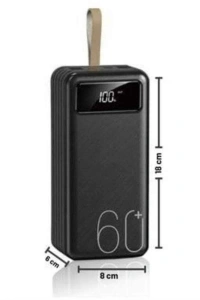 60.000 Mah Hızlı powerbank