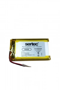 603048 3.7V 900 MAh Li-Polymer Pil (Devreli/1.5A)