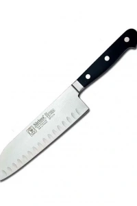 61950 - Sıcak Dövme Oluklu Santoku Şef Bıçağı 18 cm